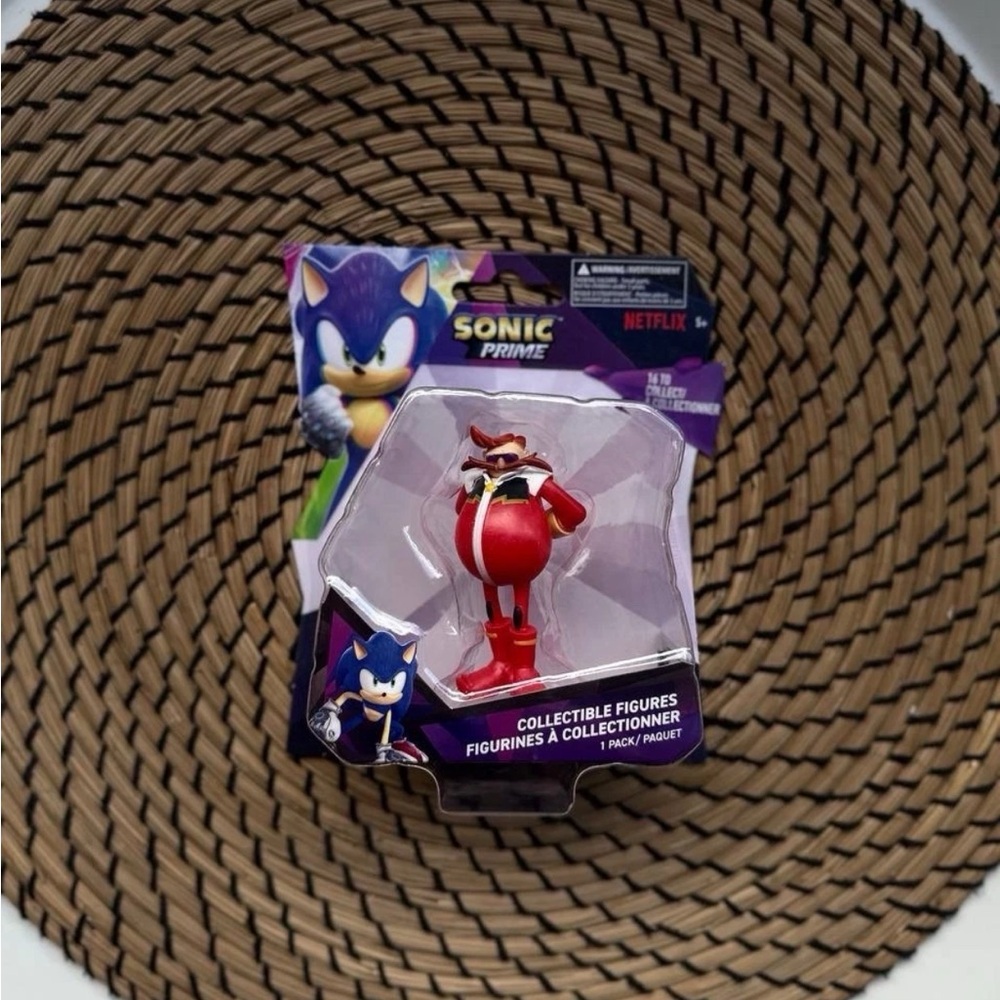 Sonic Prime Figure Mr.Dr.Eggman New York City Netflix Action Figure Sealed